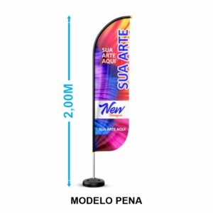 Wind Banner - Pena - 2 mts