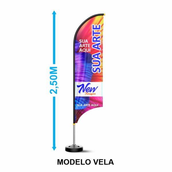 Wind Banner - Vela - 2,5 mts