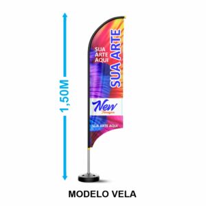 Wind Banner - Vela - 1,5 mts